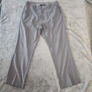 TGW The Golf Warehouse Performance Golf Pants Mens 36x30 Gray Flat Front Stretch